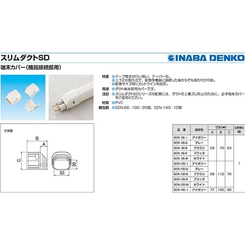 SEN−140−I 端末カバー