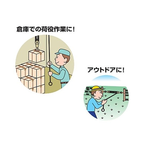 250kg/3m ロープホイスト EA9