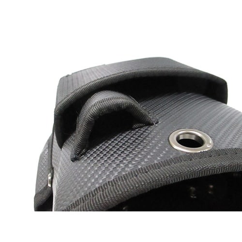 WT−11BK 腰袋2段 ブラック