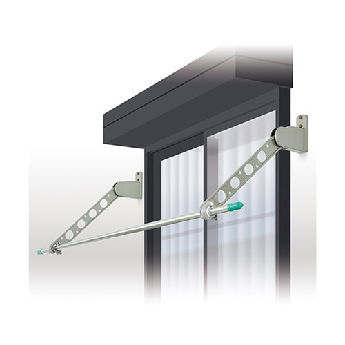 KAL75−W 窓壁用物干金物ホワイト