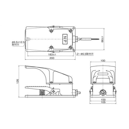 JFM1 フットスイッチ