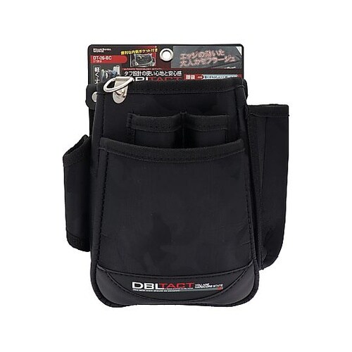 DT−26−BC 腰袋 ブラック迷彩