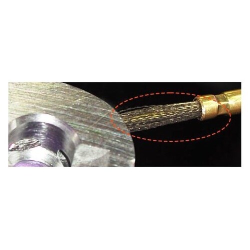 BHT−10 10X6ジク ブラシΦ10