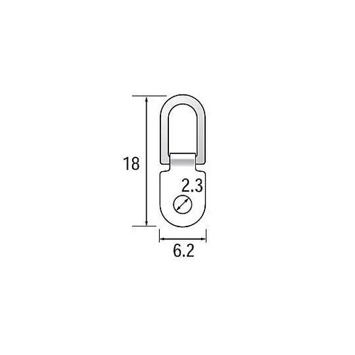 ステンレスU型吊カン小 1セット(100