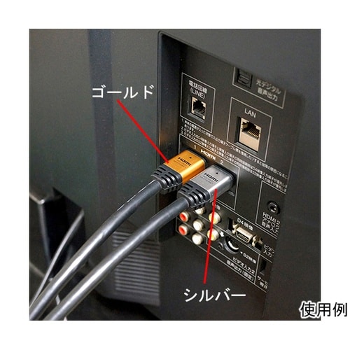 ハイスピードHDMIケーブル 10m 金