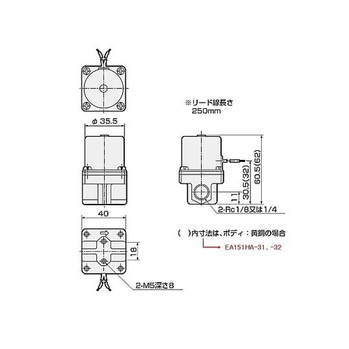 AC200V・Rc1/4”(1.50mm