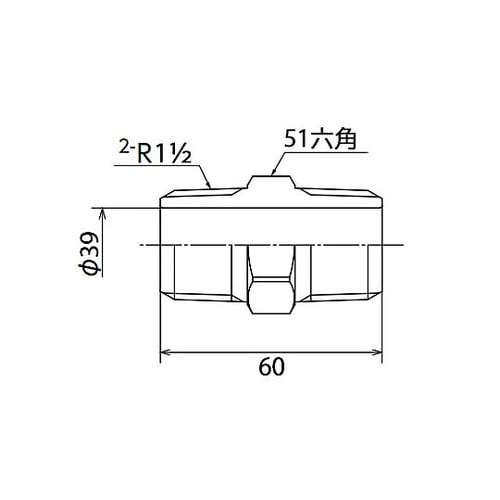 R 1・1/4” ニップル(ステンレス製