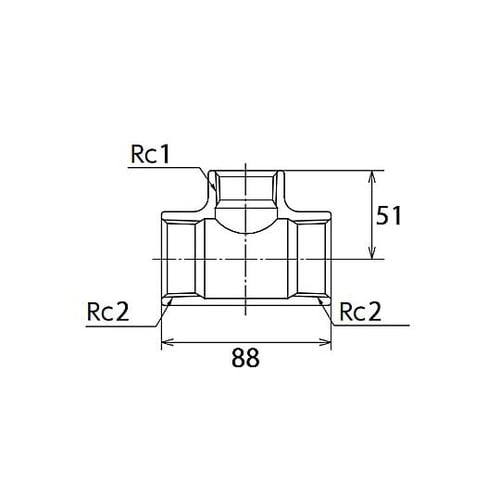 Rc 2” x Rc 2” x Rc 1