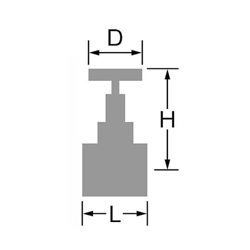 呼び40 埋設用ゲートバルブ(給水用/青
