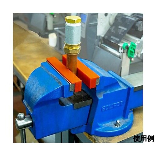 156x25mm バイス口金(ラバー製/