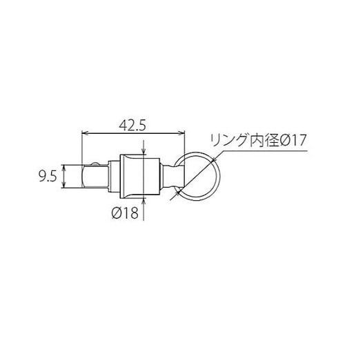 3/8” ソケットホルダー(黒) EA6