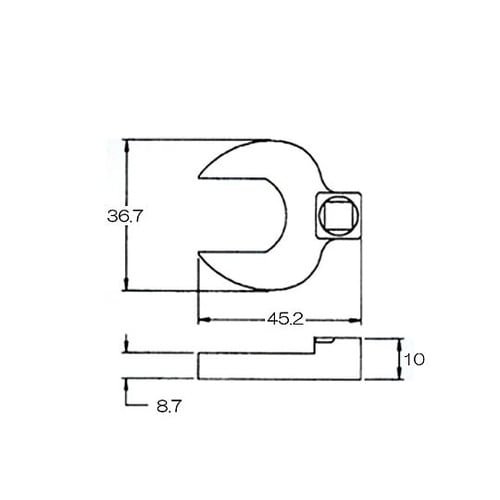 3/8”DRx19mm [CROW FO