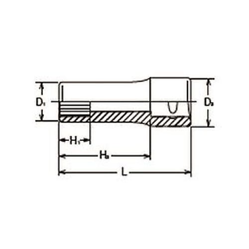 1/4”DR/ 7/32” [航空規格