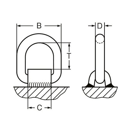 2.0ton 吊り環(溶接型) EA98