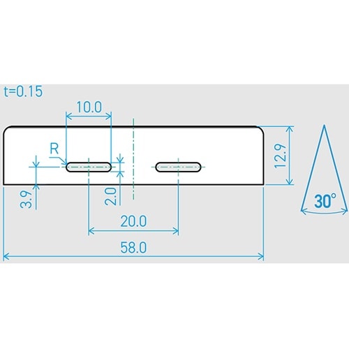 750BH2028 機械用刃物 100枚