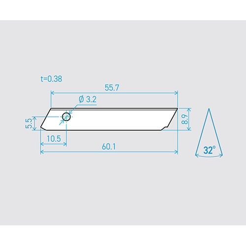 750BH2036 機械用刃物 200枚