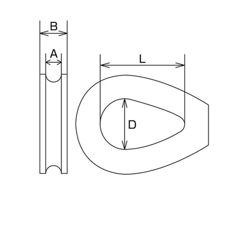A1049ステンレス使用ロープ径16mm
