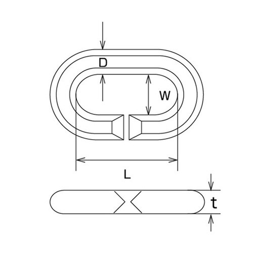 リング ステンレス パワーCカン 内長1