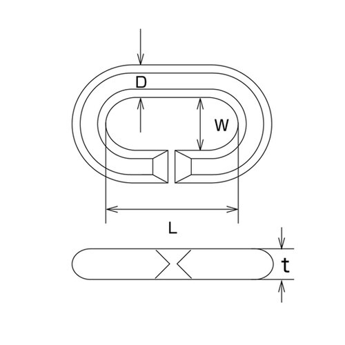 リング ステンレス パワーCカン 内長4