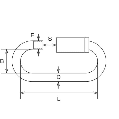 B501 アルミリングキャッチ ブラック