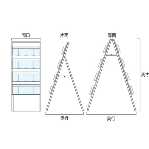 CSK450X4KH ケーススタンド看板