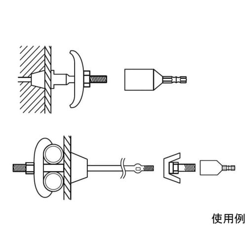 DSZN127全ネジ用ソケットストロック