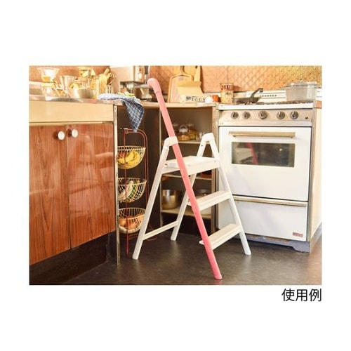 踏台 ハンドルステップ コーラルピンク(