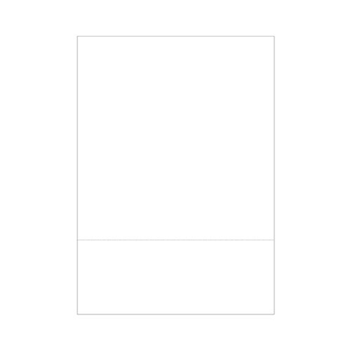 A4 白紙 下8cm切り離し全面 1セッ