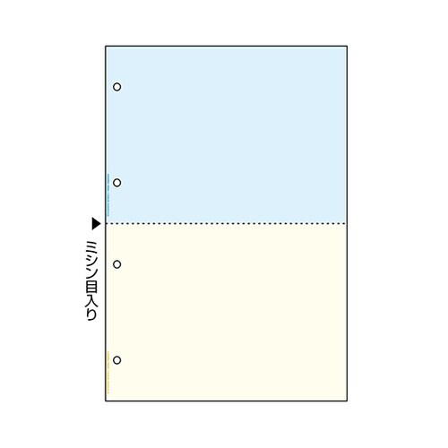 撥水紙 A4 カラー 2面 4穴 1セッ