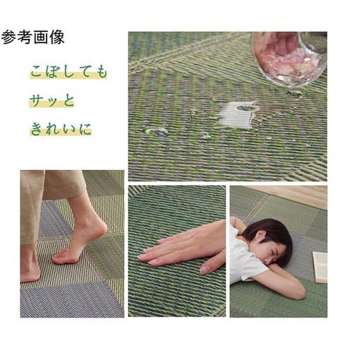 ラグ い草 モダン 撥水 自然素材 滑り