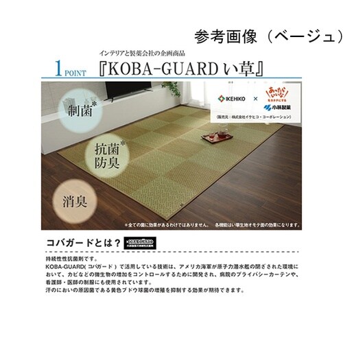 敷物花ござ小林製薬コラボKOBA−GUA