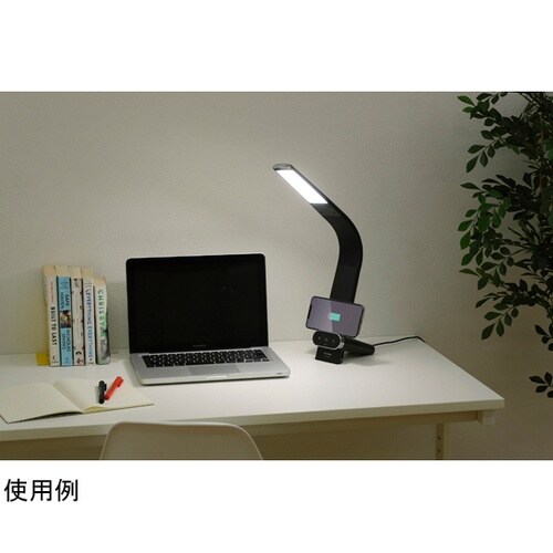 537201 デスクライト 縦置き 黒