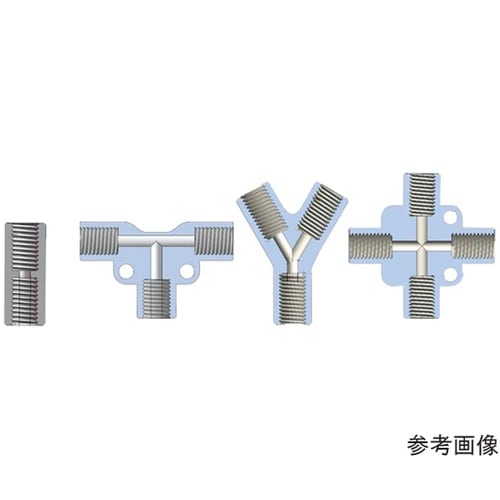 PPメスネジカップリング 1/4UNF