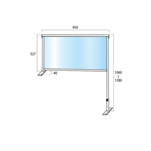 COHBP450X900 パーテーション