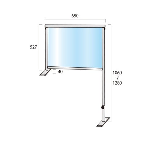 COHBP450X600Eパーテーション