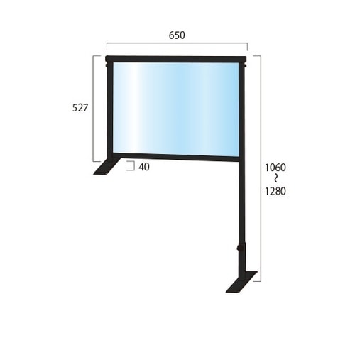 BCOHBP450X600Eパーテション