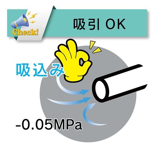 食品・飲料水等の搬送用耐圧ホース ハイブ