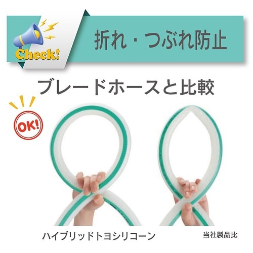 耐熱・食品用耐圧ホース ハイブリッドトヨ