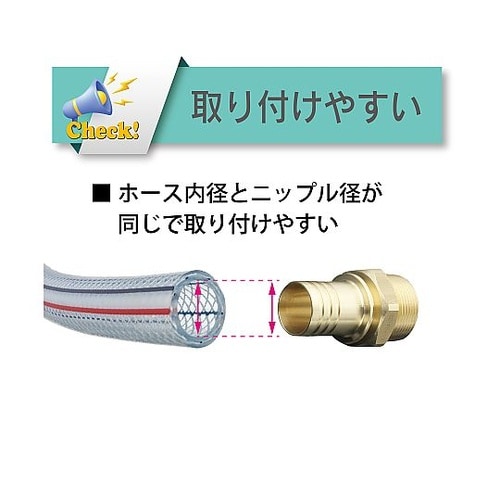 ホース継手 真鍮製 トヨコネクタ TC6