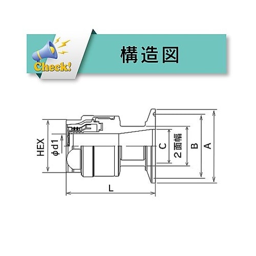 ホース継手(フェルール) ステンレス製