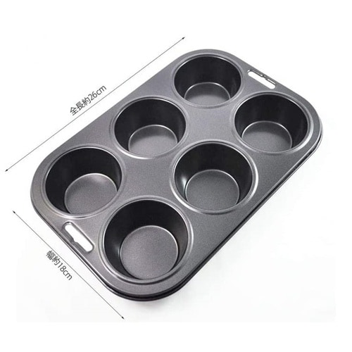 #000DL6173 マフィン型6個取り