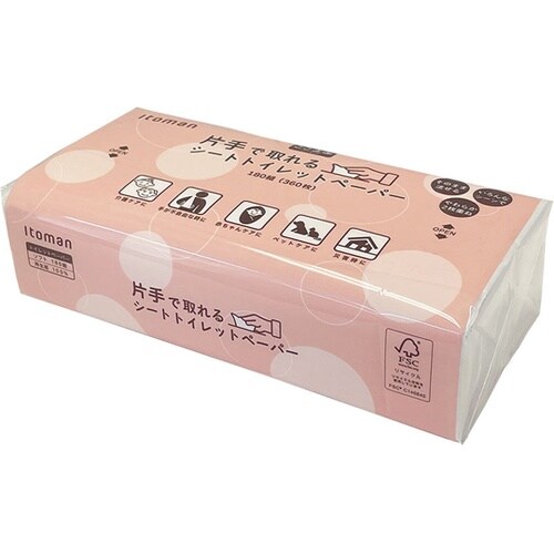 片手で取れるシートトイレットペーパー M