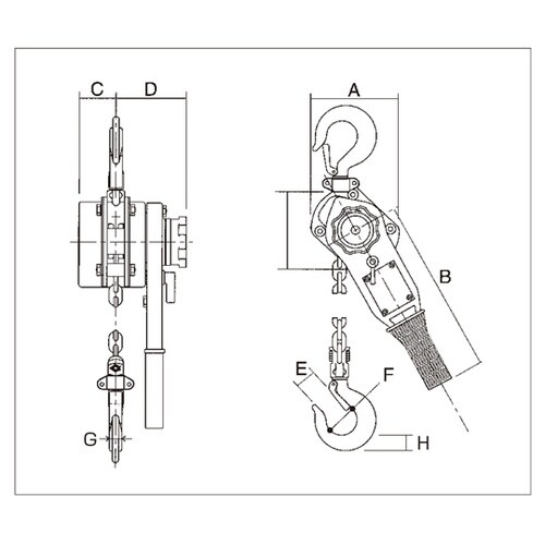 OHLV−0.8−2 オーエッチレバー