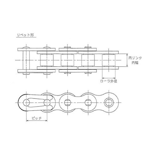 EK80DRP120LDCJ チェーン