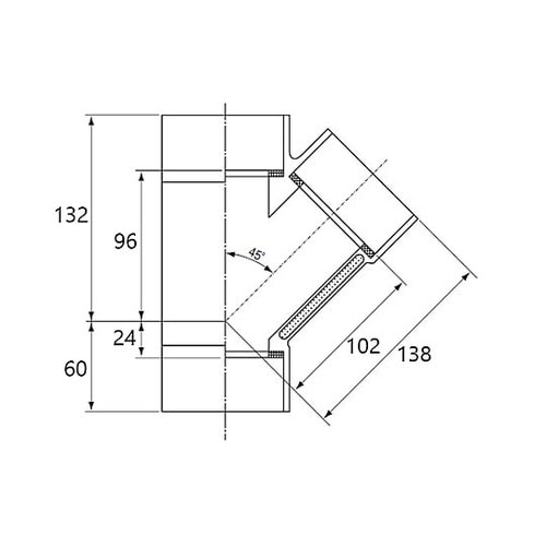#50 Y型アダプター(ACドレンパイプ