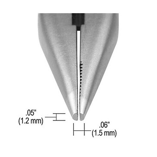 124mm 精密プライヤー(ESD/半丸