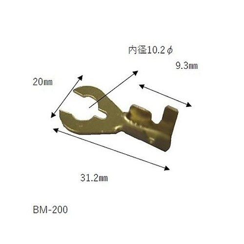0.50−2.00mm2/10mm クワ形