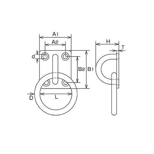 54x75mm/φ60mm 座付丸かん(