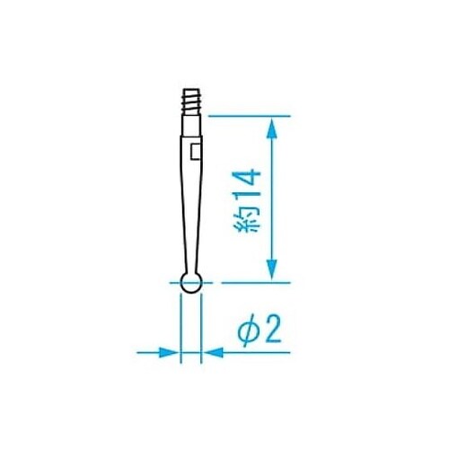 インジケーター用測定子(超硬/EA725
