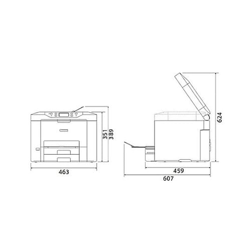 オフィス向けプリンター複合機(コピー/F